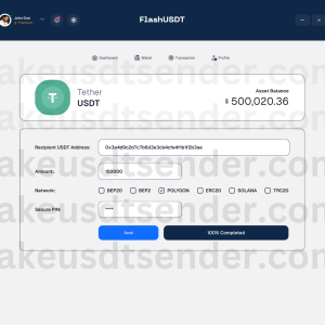 Flash USDT Sender Software